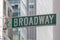Broadway Roadsign
