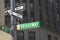 Broadway signpost
