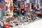 Brocante souvenirs, animal skins and antiques, Pingyao, China