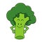 Broccoli Cartoon Character