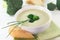 Broccoli cream soup