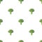 Broccoli triangle shape seamless pattern backgrounds. Wrapping paper template. Polygonal design