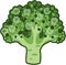 Broccoli Vector Icon