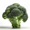 Broccoli, which stands out with its bright green color and characteristic structure of florets.