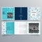 Brochure design, brochure template, creative tri-fold, trend brochure