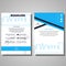 Brochure Flyer design Architecture design concept. Business bro