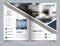 Brochure geometric layout design template, Annual report, Leaflet, Advertising, poster