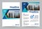 Brochure Layout design template. Annual Report Flyer Leaflet cover Presentation Modern background. illustration vector in A4