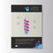 Brochure modern design. Medicine. Vector template