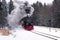 Brocken railway in winter