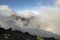 Brocken spectre also called brocken bow or mountain spectre appeared on Pico do Arieiro, Madeira mountains