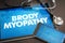 Brody myopathy (neurological disorder) diagnosis medical concept