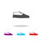 brogue, leafers shoes icon. Elements of clothes in multi colored icons for mobile concept and web apps. Icons for website design a