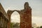 Broken arch at Qutub Minar