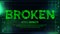 Broken Banner Vector. Medical Background. Transparent Roentgen X-Ray Text With Bones. Radiology 3D Scan. Medical Health