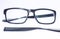 Broken eyeglass or spectacle or reading glass frame