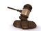 Broken gavel pad