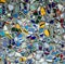 Broken glass debris background, design in Istanbul