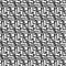 Broken Greek Key Texture Seamless Pattern