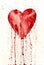 Broken heart - bleeding heart