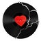 Broken Heart Vinyl Record