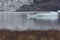 Broken iceberg segment of Mendenhall Glacier