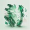 broken jade stone luxury art background