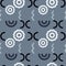 Broken link structure seamless pattern