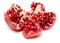 Broken pomegranate