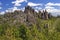 Broken Rocks and Crags in the Mountains