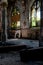 Broken Stained Glass Windows & Collapsing Floor - Abandoned Church - New York