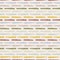 Broken Stripe Texture Seamless Pattern. Thin Horizontal Lines Geo Background. Retro 1960s Style for Trendy Packaging