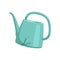 Broken watering can, recycling garbage concept, utilize waste vector Illustration on a white background