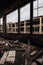 Broken Windows - Abandoned Packard Automobile Factory - Detroit, Michigan