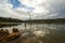 Brokopondo lake reservoir and Ston Island in Suriname
