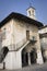 Broletto: old building in orta san giulio