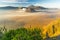 Bromo, Batok, and Semeru landscape