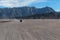 BROMO, INDONESIA - 9th May 2018; 4WD Jeep in Savana land in Bromo Tengger Semeru national park, East Java, Indonesia