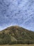 Bromo Mountain with blue sky