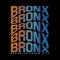 BRONX TEXT BROOKLYN design typography,  design text illustration, sign, t shirt graphics, print