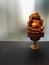 Bronze Buddha figurine. Meditation and tranquility. Buddhism. Feng shui.