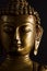 Bronze buddha statue