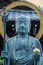 Bronze Buddha Statue in front of Daiun-in Temple in Kyoto