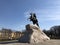 The Bronze or Copper Horseman Monument to Peter the Great Commissioned by Catherine the Great in 1782, in Saint