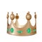 Bronze crown with gems
