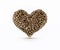 Bronze decorative heart