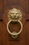 Bronze door knocker