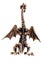 Bronze Dragon figurine back