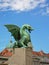 Bronze dragon staue, Ljubljana