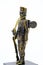 Bronze figurine of a soldier from the Spanish Signal corps of th